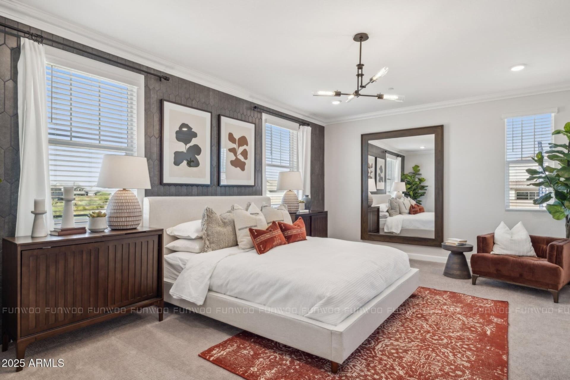 亞利桑那州皮奧里亞｜近商圈的現代設計宅 slide