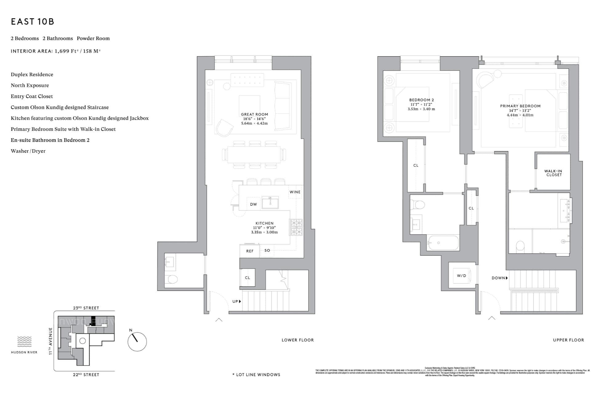 紐約市曼哈頓｜Chelsea河畔雙匠傳世名宅 slide